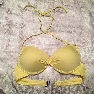 yellow bikini top